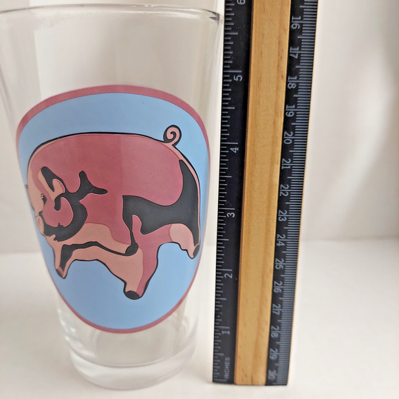 Pink Floyd Drinking Pint Glass Album Cover - Animals - 16 oz Good - Picture 3 of 14